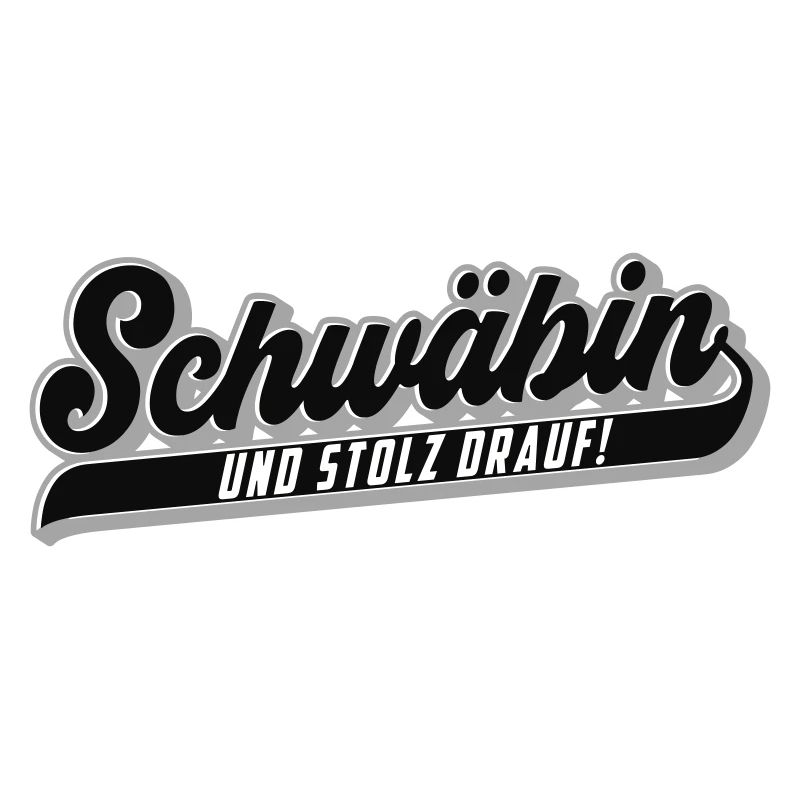Stolze Schwäbin | Farben änderbar