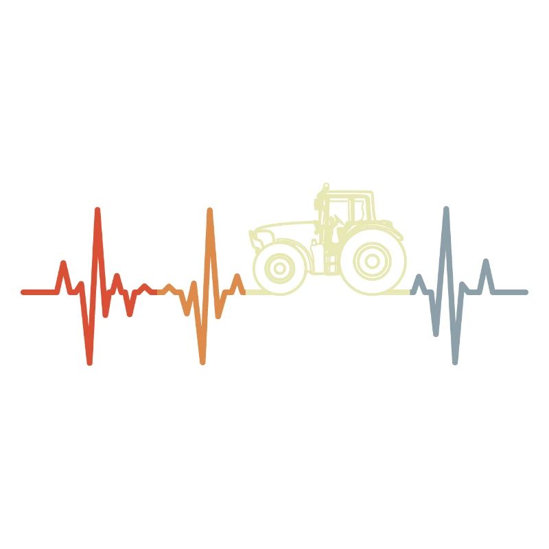 Retro Traktor EKG