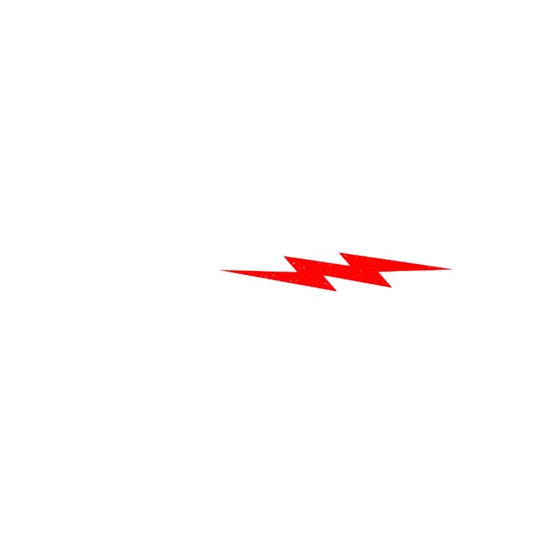 Dynamisches, mutiges Lightning-Grafikdesign