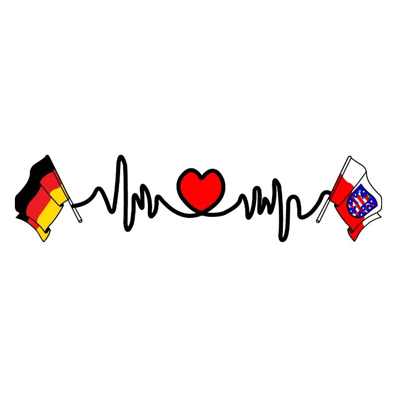 Cardio heart Flag Germany, Thuringia