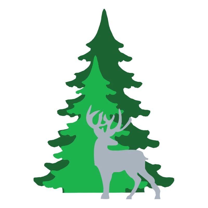 CHEVREUIL DANS LA FORÊT