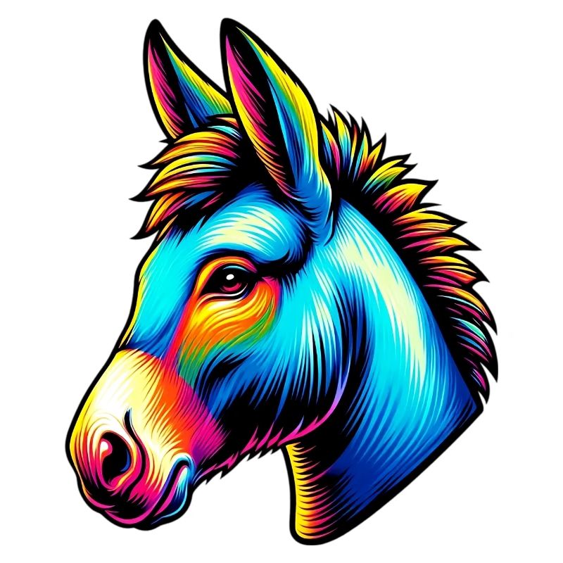 Donkey donkey pacifier mule