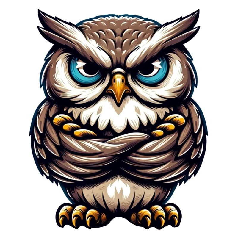 Grumpy Owl