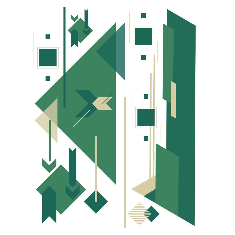 Abstract Gum Figure