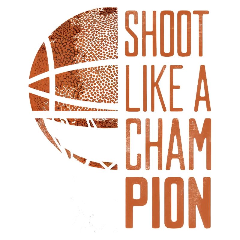 Citation de Shooter Comme un Champion de Basket