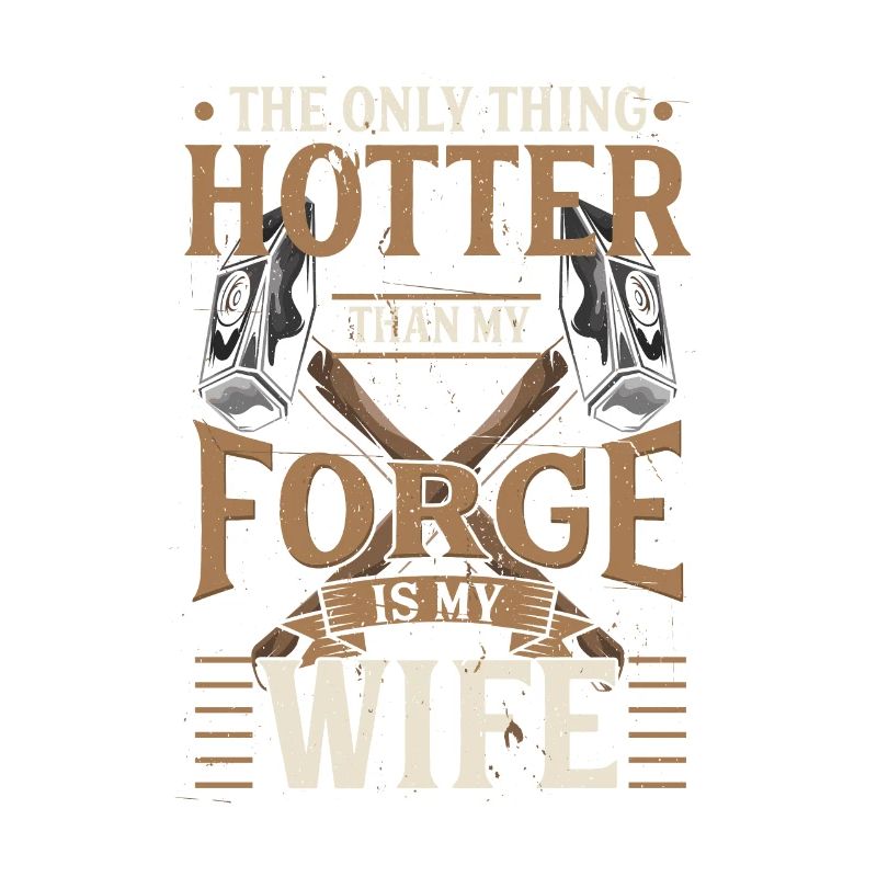 Blacksmith Forging Gift