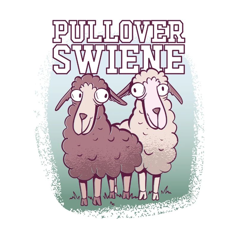 Pulloverswiene Plattdeutsch Ostfriesisch Moutons
