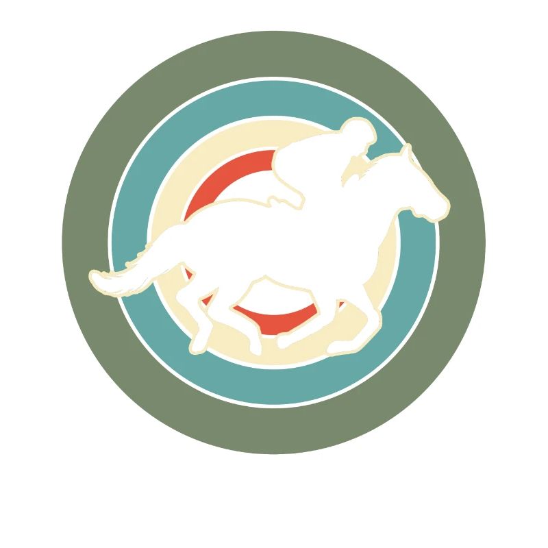 Cavalier Cavalier Equestre Rétro