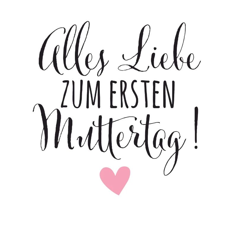 Erster Muttertag Geschenk Mama Baby Geburt