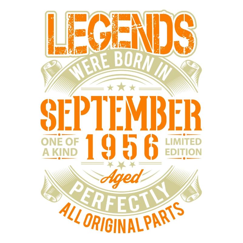 1956 September Birthday Legend