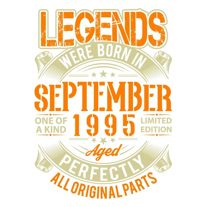 1995 September Geburtstag Legende