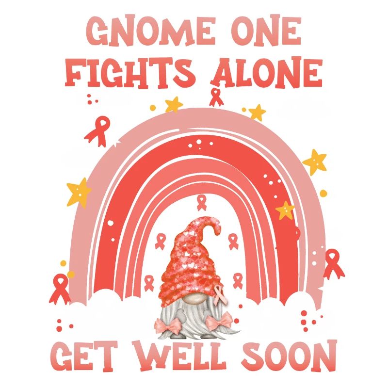 Gnome One Fights Alone Gebärmutterkrebs