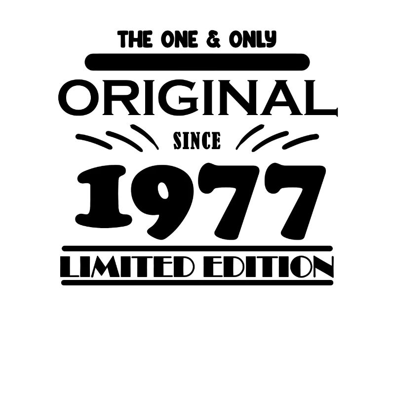1977 - Année de construction 1977 - Né en 1977