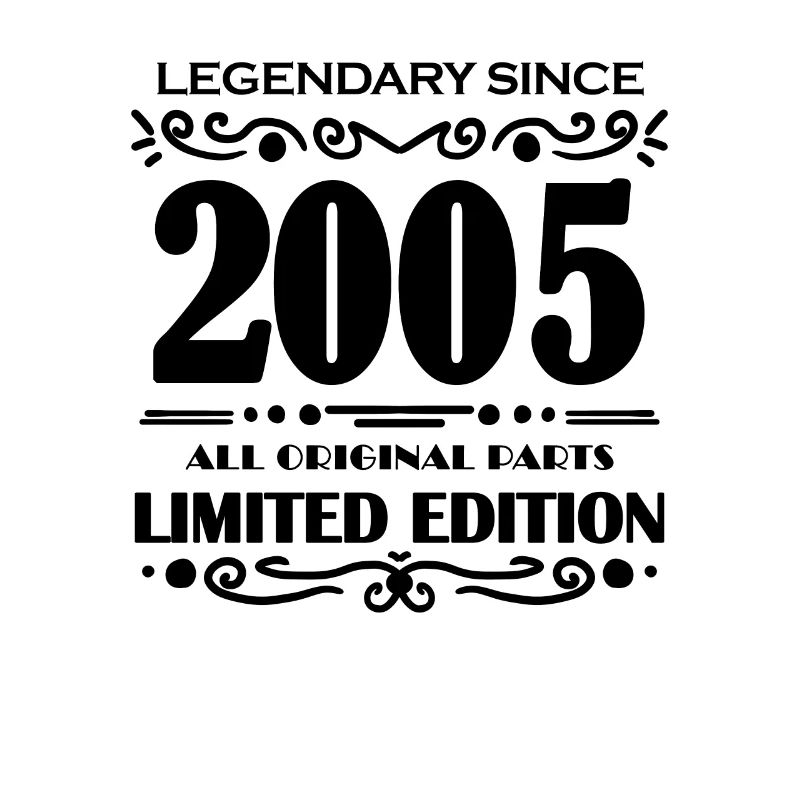 2005 - Né 2005 - Année de construction 2005
