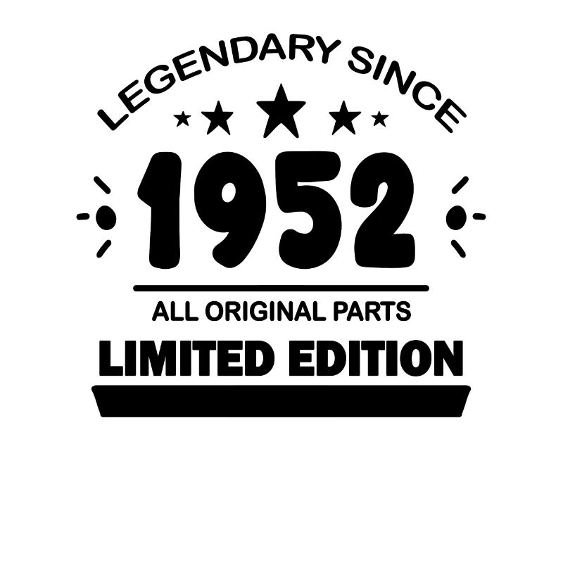1952 - Né 1952 - Année de construction 1952