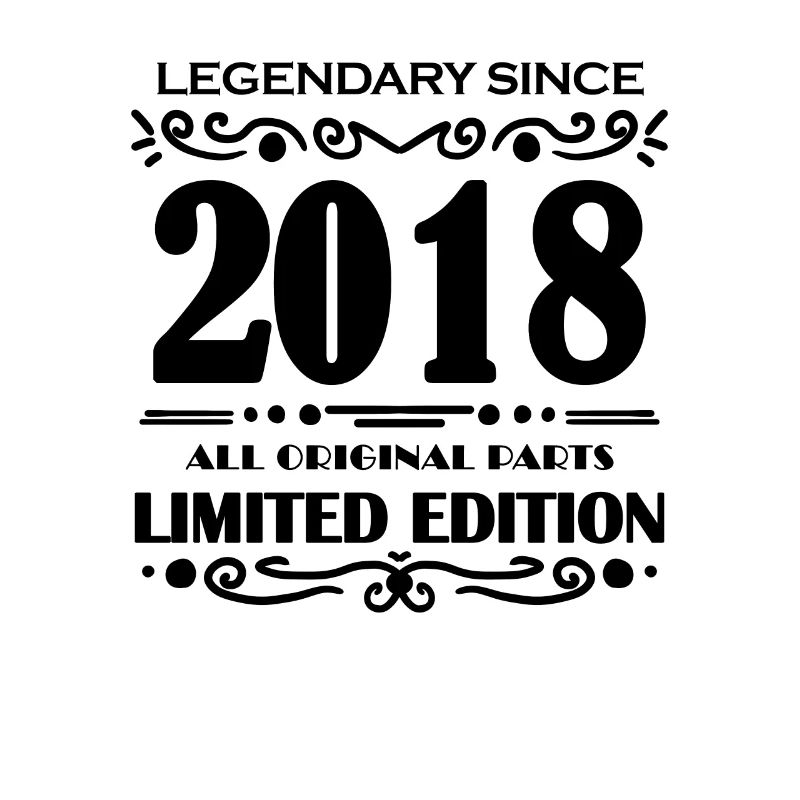 2018 - Année de construction 2018 - Millésime 2018