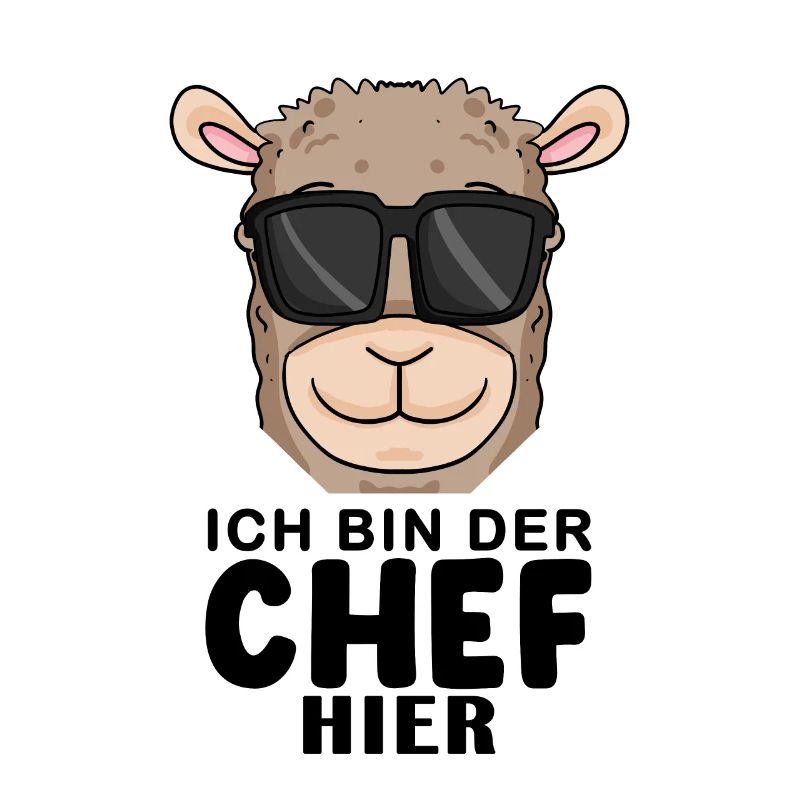 Cool Lama Chef Spruch