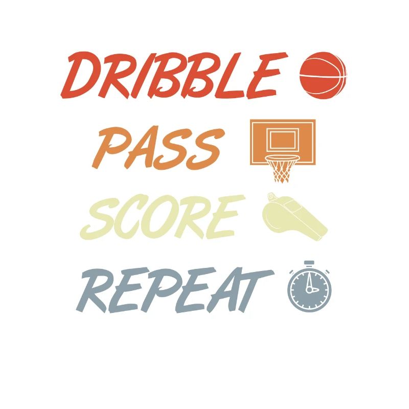 Dribble Pass Score Repeat