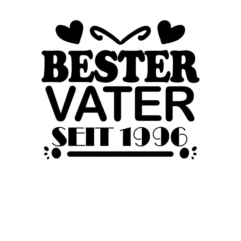 Bester Vater seit 1996 - Vatertag Geschenk