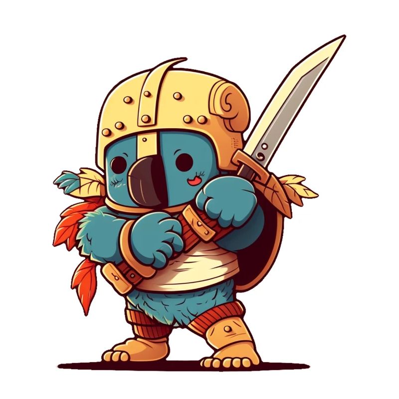 Chevalier Koala mignon