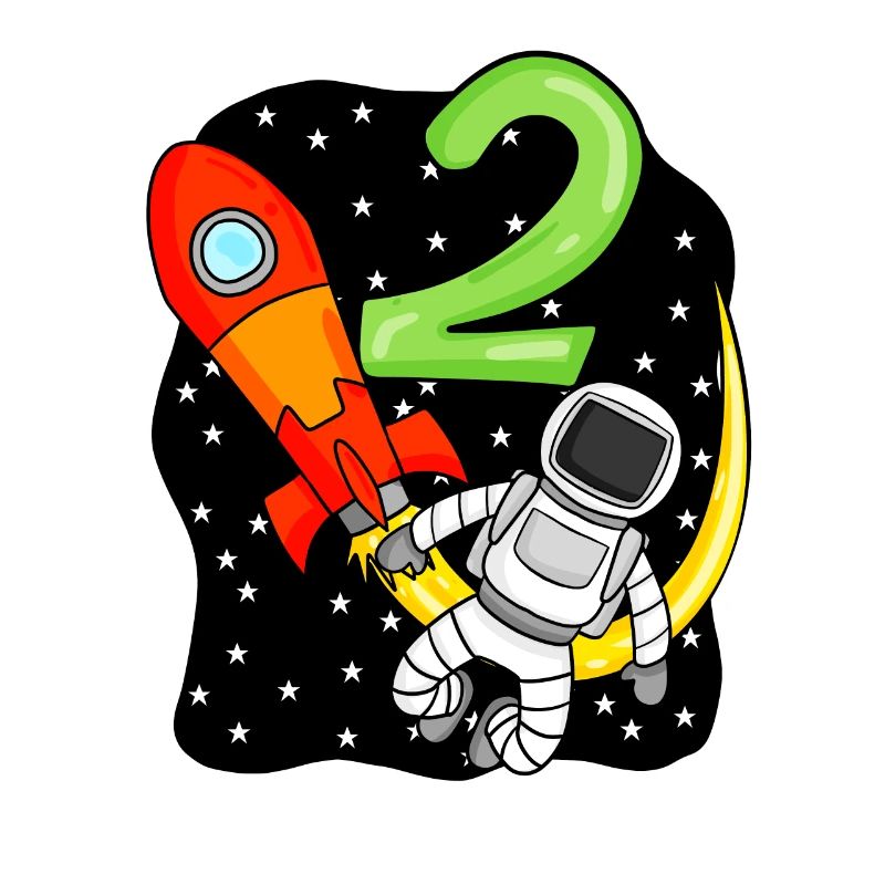 2 Anniversaire Garçon Astronaute