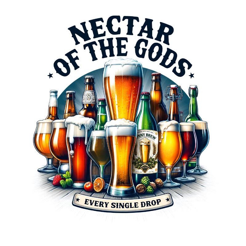 Nectar de bière des dieux amant Party Drinker