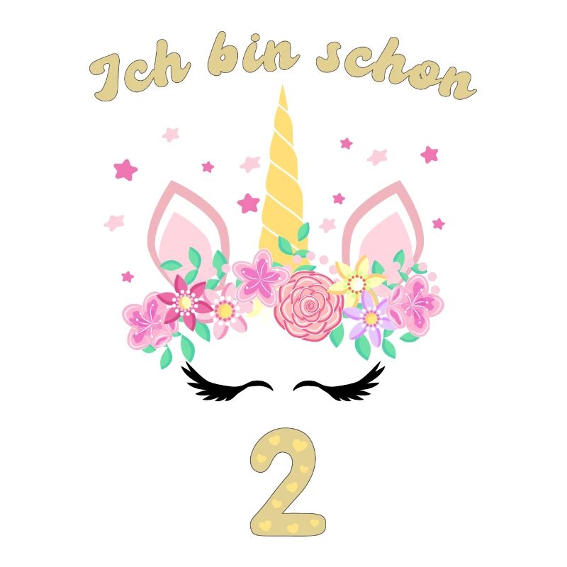 Ich bin schon 2 - Einhorn