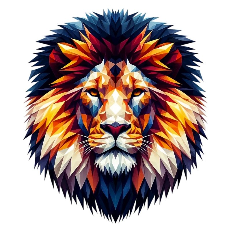 Polygonal Lion