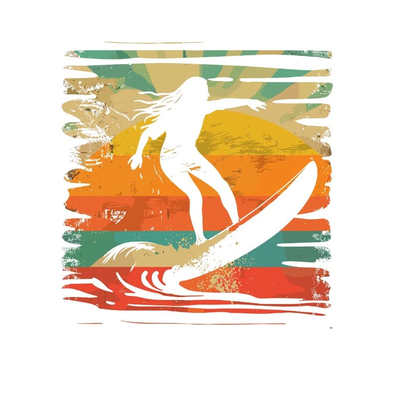 Surfeur rétro
