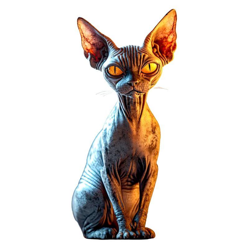 Chat Sphynx Chat Sphynx Chat Canadien Mignon Sphinx