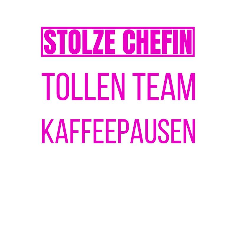 Ich Bin Eine Stolze Chefin von einem tollen Team