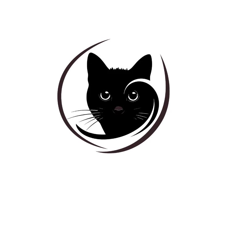 Chat - Visage de chat élégant - Cat Art