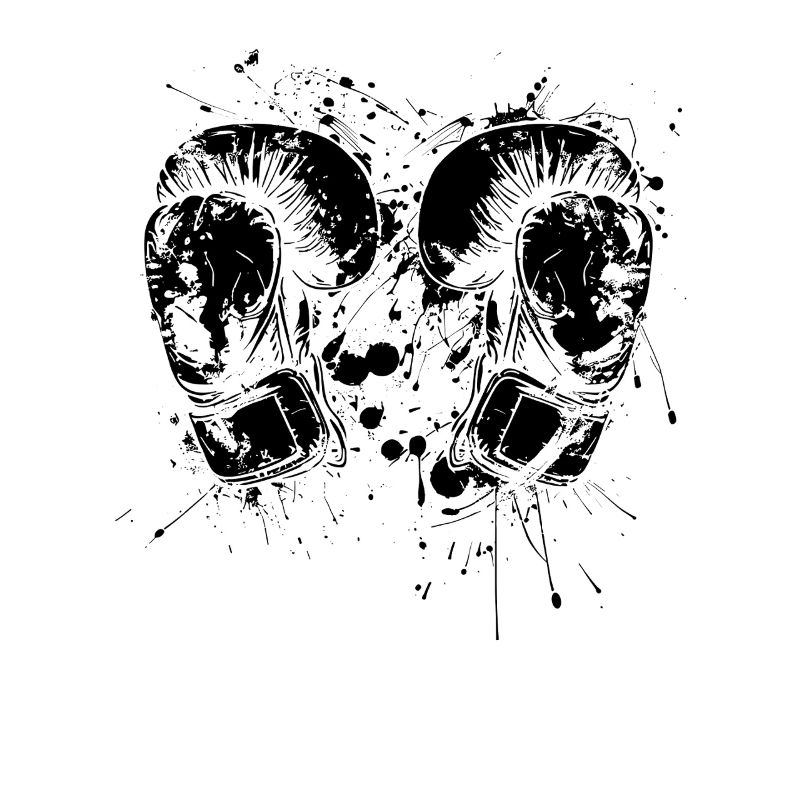 Kickboxhandschuhe Graffiti