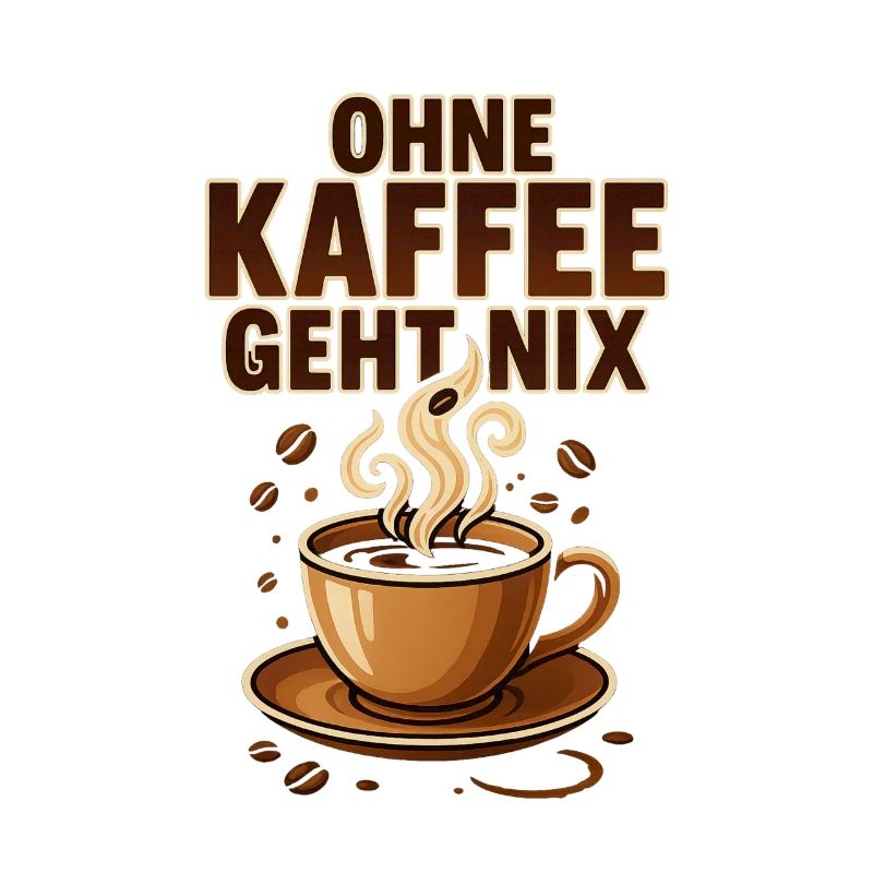 Ohne Kaffee geht nix Kaffeeliebhaber & Kaffeefans