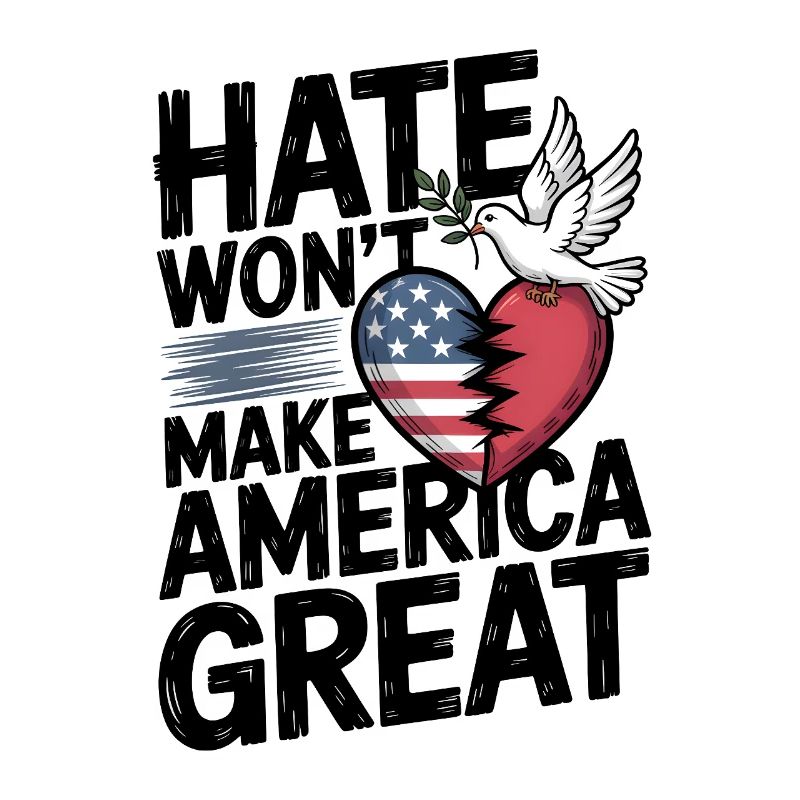 Hass wird Amerika nicht groß machen