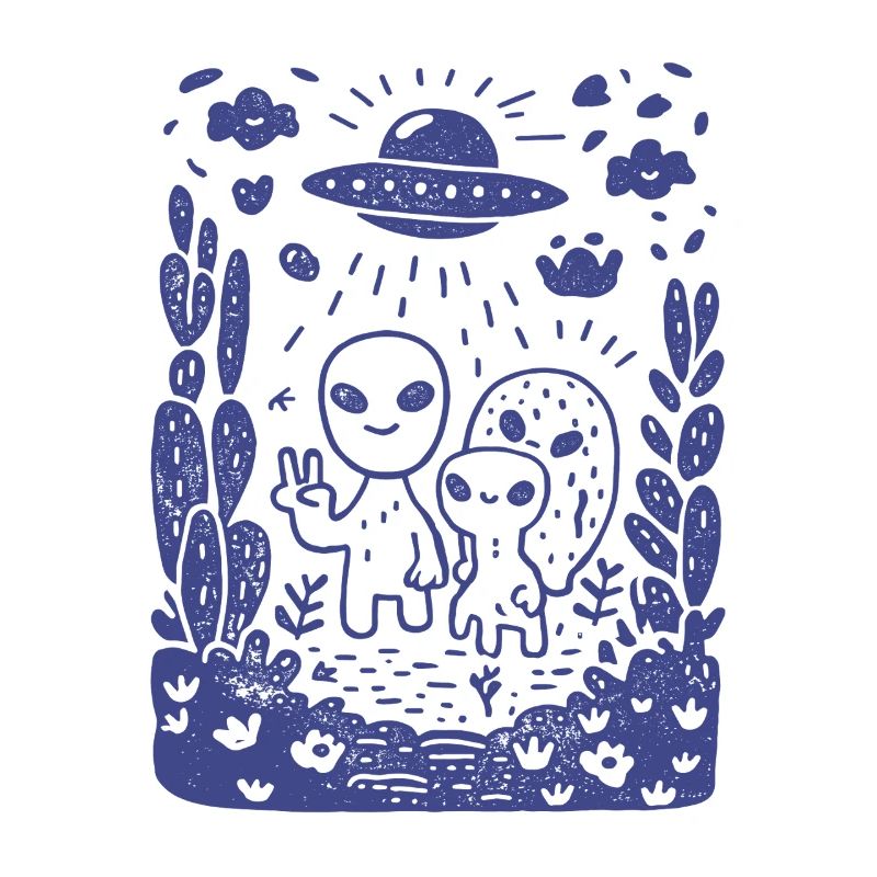 Aliens - Visitors from Space - Gift
