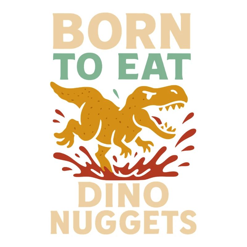 Dino Nuggets Nostalgia Funny Snack Dinosaur