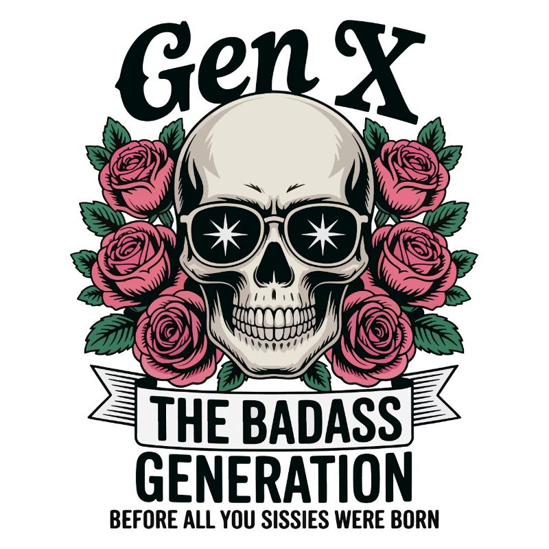 Gen X Génération badass avant la naissance S’amuser