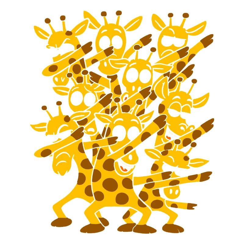 Dabbing Dancing Giraffes