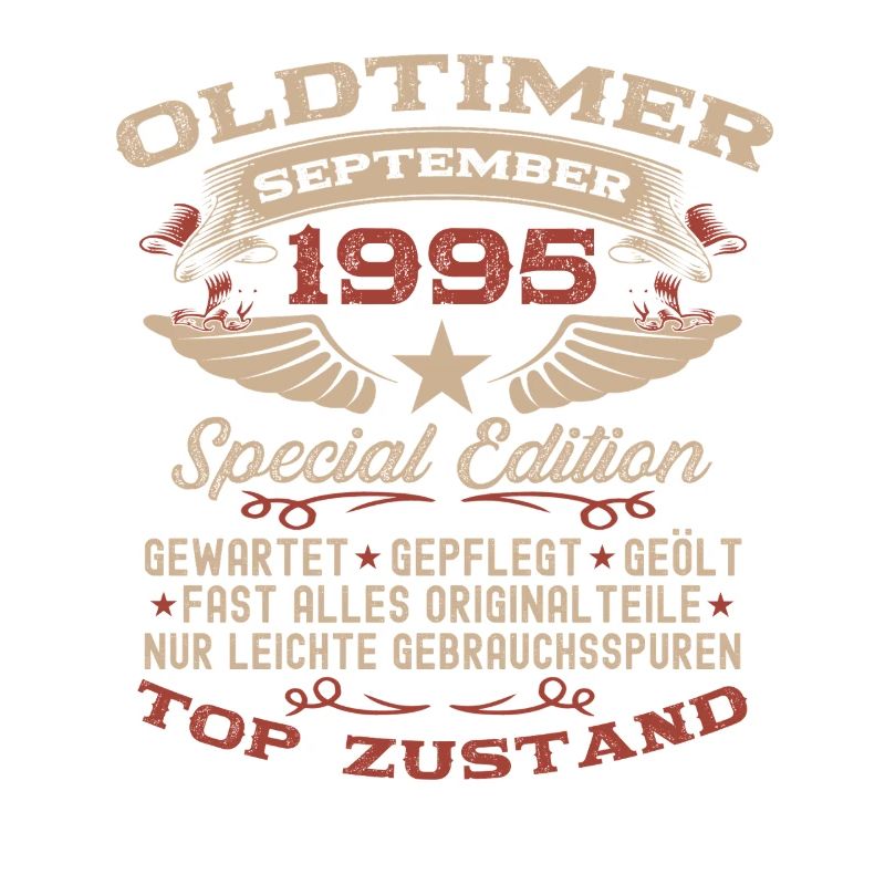 30. Geburtstag Geschenk Oldtimer September 1995
