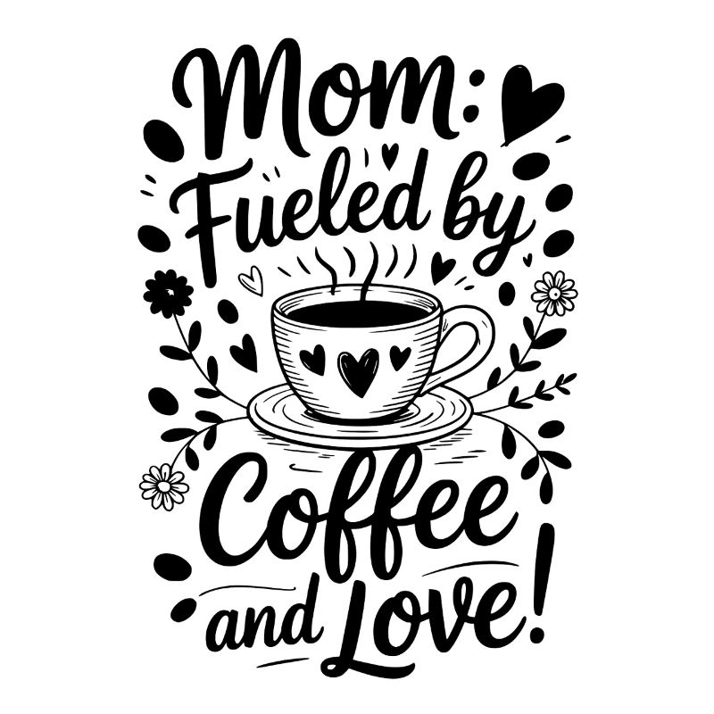 Café Maman Alimenté Caféine Mère