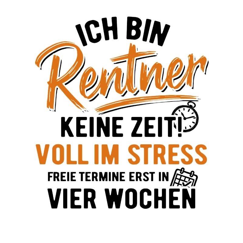 pas de temps, plein de stress, de rendez-vous, de retraite, de fin