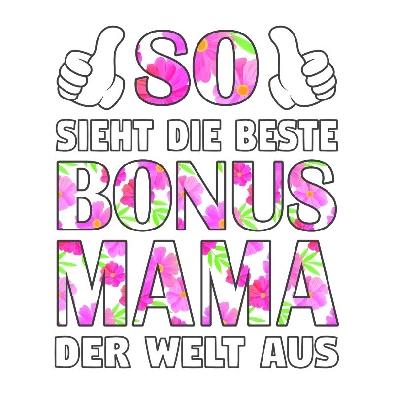 Bonus Mama Mutter Muttertag Stiefmutter Geschenk