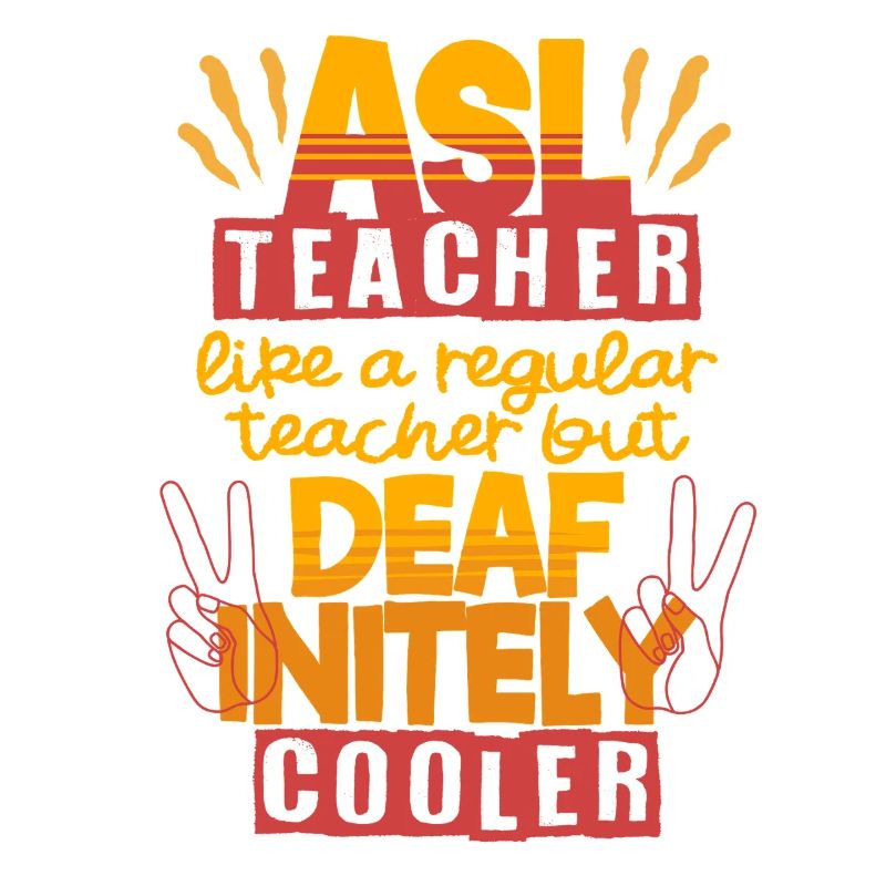 ASL Lehrer Enseignant d’ASL sourd