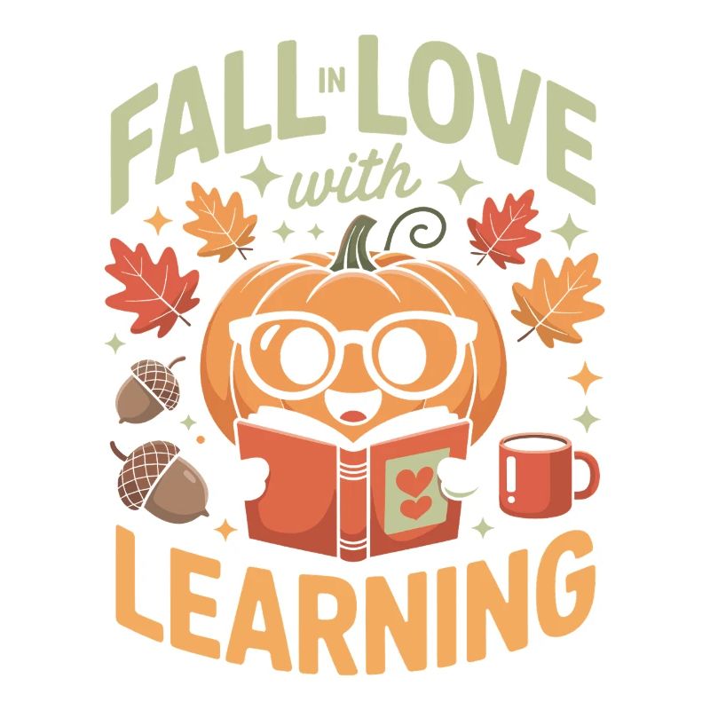 Fall In Love With Teaching Herbst Lehrerin
