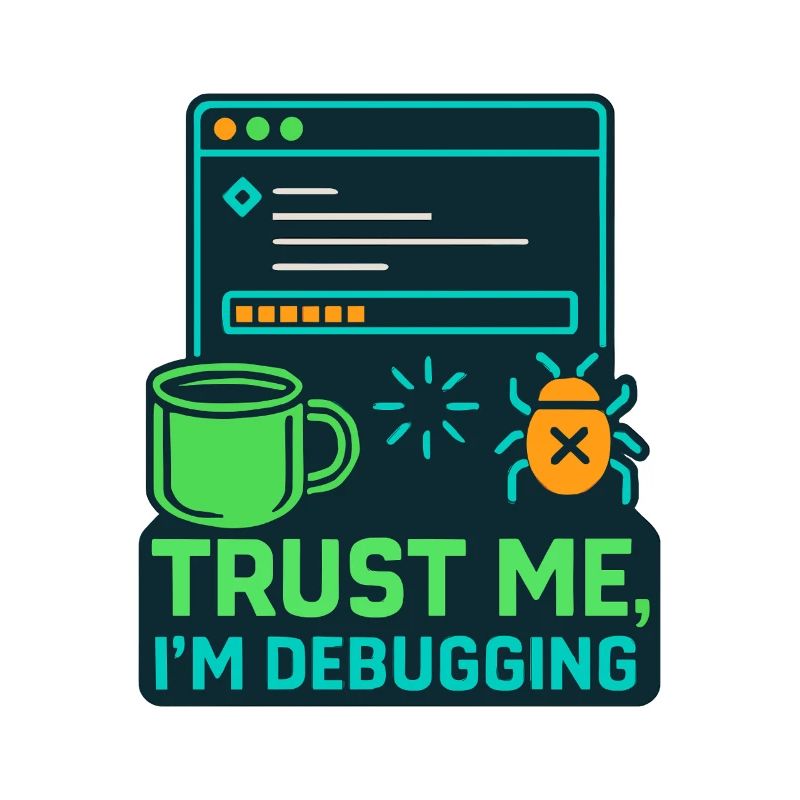 Lustiges IT Design – Trust me, I’m debugging