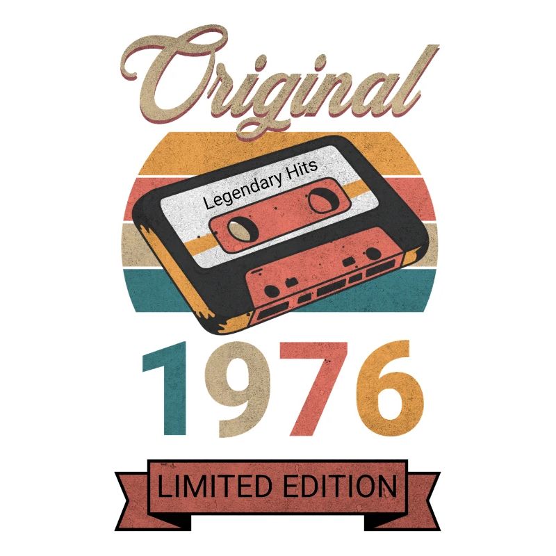 Original 1976 Limited Edition Geburtstag Geschenk
