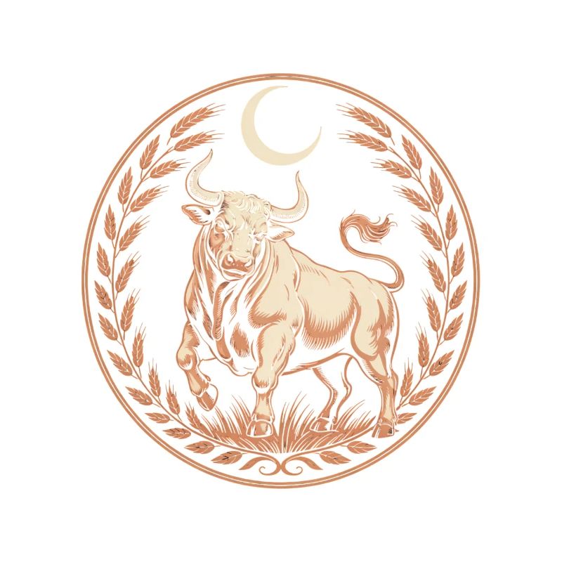 Stier Sternzeichen Mond Lorbeer Kräftiger Taurus