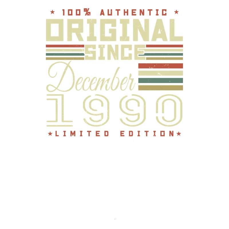 Anniversaire 35 ans | Originale Décembre 1990