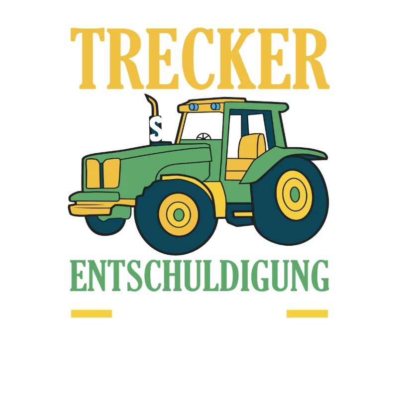 Traktorfahrer Hobby Bauer Traktor Männer Spruch